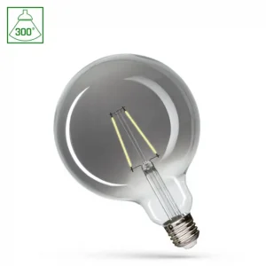 E27 4,5W LED globelampa G125, 4000K, 320lm, 300° ljusspridning Kundfavorit