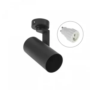 Vägg/takmonterad spot GU10 Svart, utan ljuskälla Kampanjpris