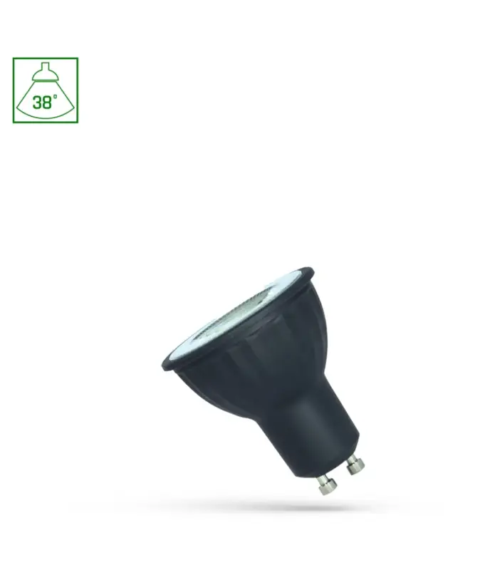 GU10 4W LED-spot Svart Erbjudandepris