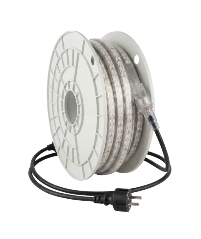 25m LEDlife arbetsljus LED strip på kabelvinda ▽D-märkt, 230V, IP67, 180 LED/m, 11W/m, 1100 lm/m Begränsat erbjudande
