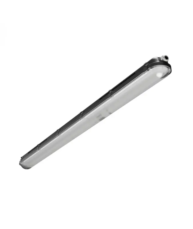 120cm 40W Gigant Pro LED-armatur Vidarekopplad, 150lm/W, Justerbar Watt, IP66, IK10, Svart Extra rabatt