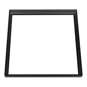 Ram till 60x60 LED panel, svart Snabb skruvlös kit, svart kant Endast denna vecka