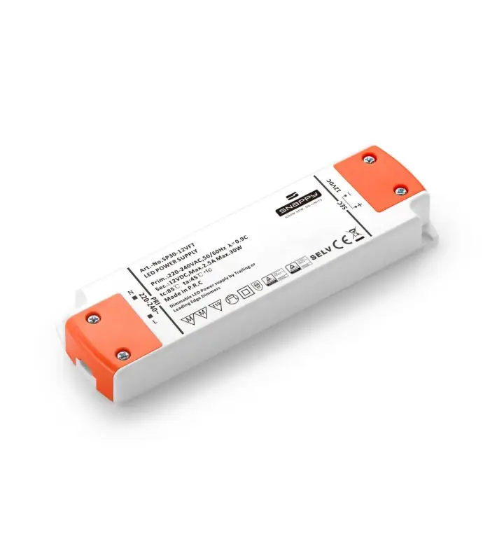 Dimbar Kvalitets LED Driver 24V 5-30W - Snappy Trygg betalning