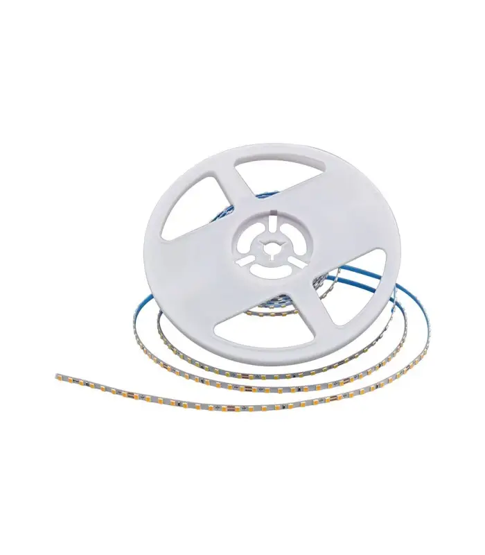 Köp nu 5m 10W/m LED strip 24V, 128 LED per meter, 4000K, IP20, SMD2835