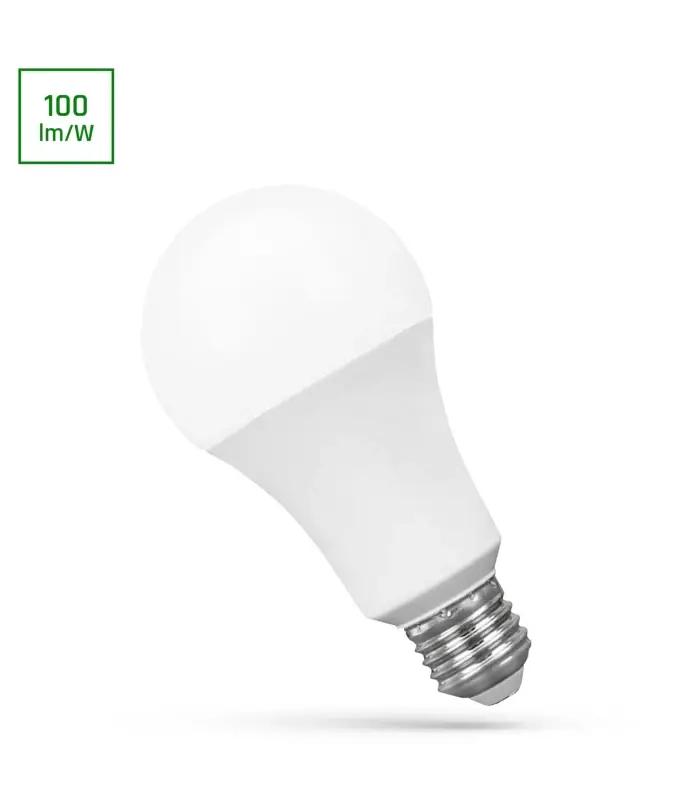 Rabatt E27 18W 230V, Varmvit, A60, Spectrum