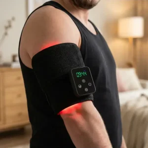 Ljusterapibälte för nacke, ländrygg mm. Infraröd, 10W, med batteri Beställ nu