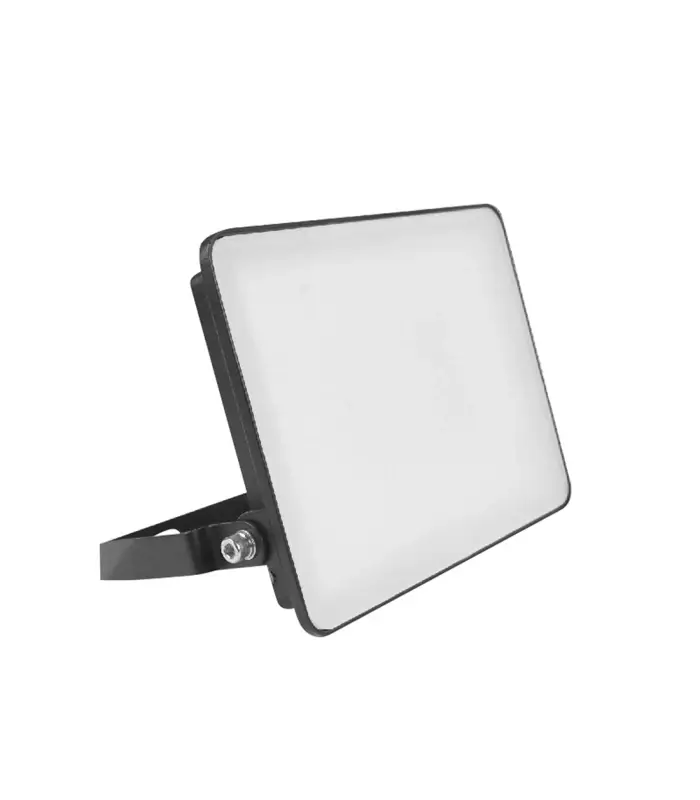 50W LED strålkastare med Fast Connector 120lm/W, IP65, svart, utomhus Nyhet