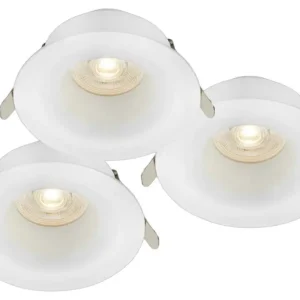 SPOTLIGHT MARKSLÖJD LUPUS INFÄLLD 4,9W DIM-TO-WARM VIT 3-PACK Erbjudandepris