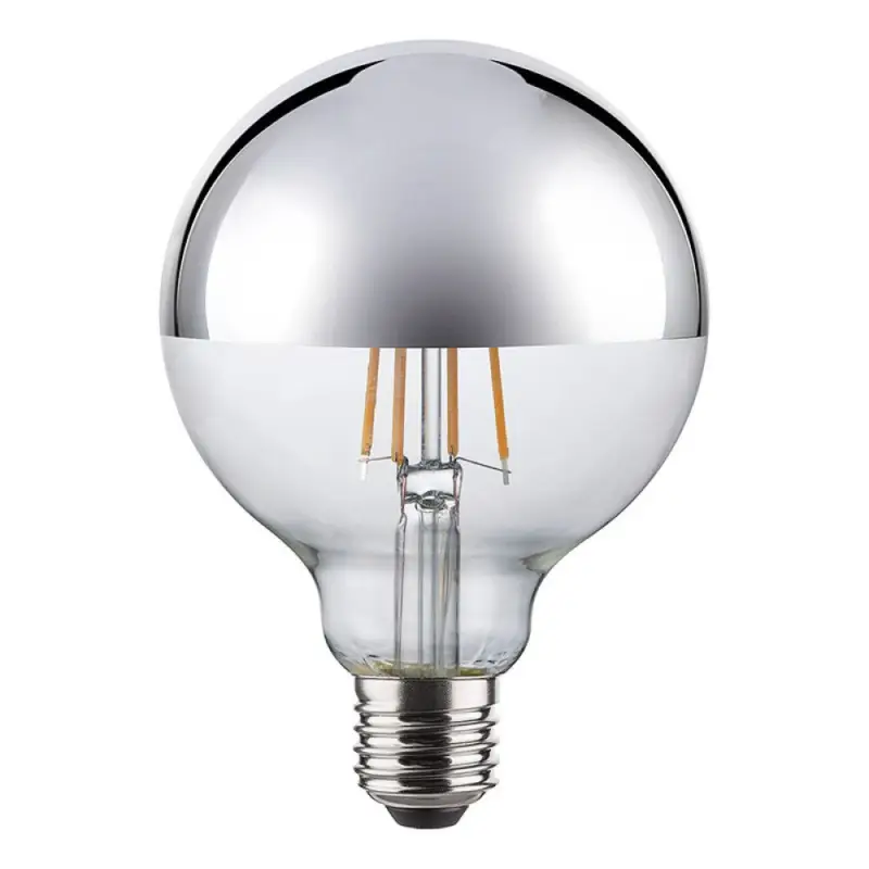 Beställ idag LJUSKÄLLA LED DIMBAR G95 E27 7W KROM