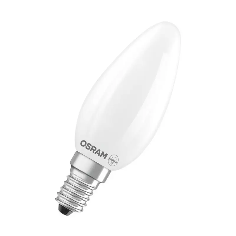 LJUSKÄLLA LEDVANCE LED SUPERSTAR DIMBAR KRON E14 1,8W 2700K FROSTAD Begränsat antal