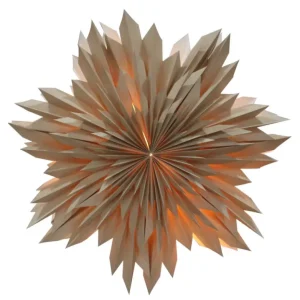 Bästa pris ADVENTSSTJÄRNA UMEÅ SNÖFLINGA Ø50CM BEIGE