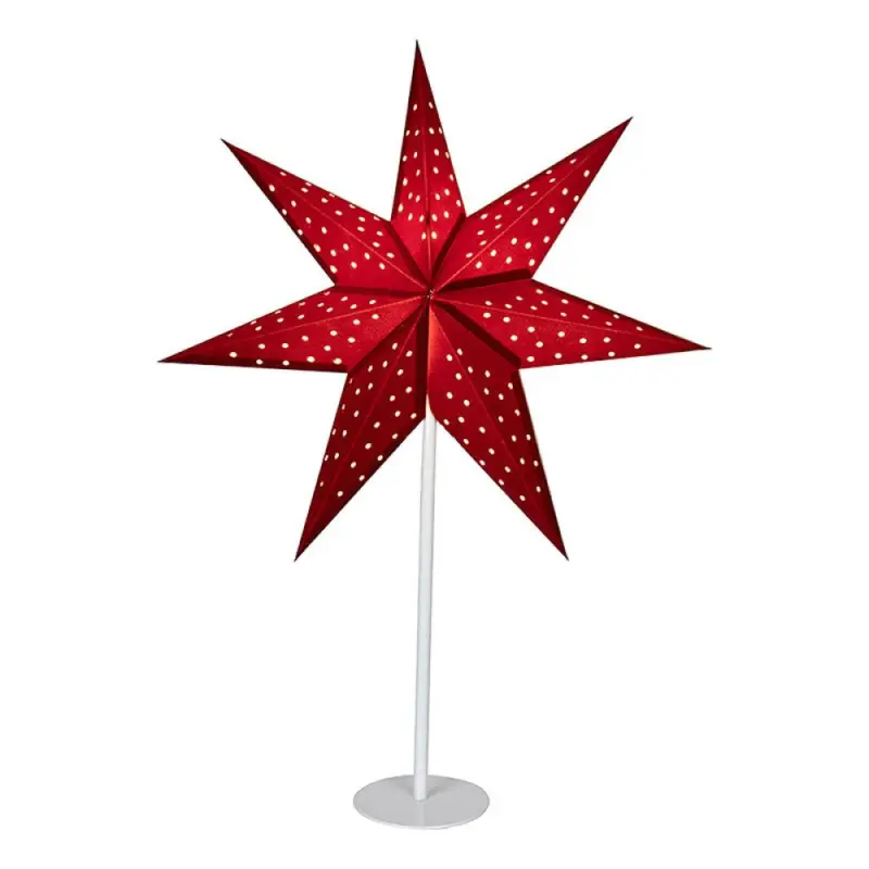 Populärt val ADVENTSSTJÄRNA MARKSLÖJD CLARA Ø45CM RÖD