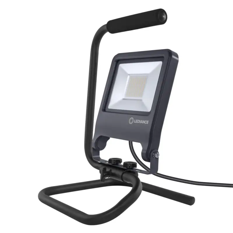 Endast denna vecka LEDVANCE Worklight LED-arbetslampa S-stativ 50 W