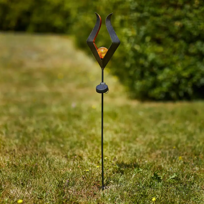 Köp online Soldriven LED-markspettslampa 48702 med glaskula