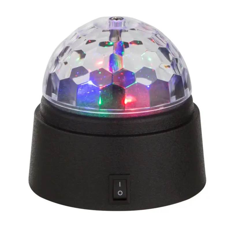 Fynd LED-bordsdekorlampa Disco med färgat ljus