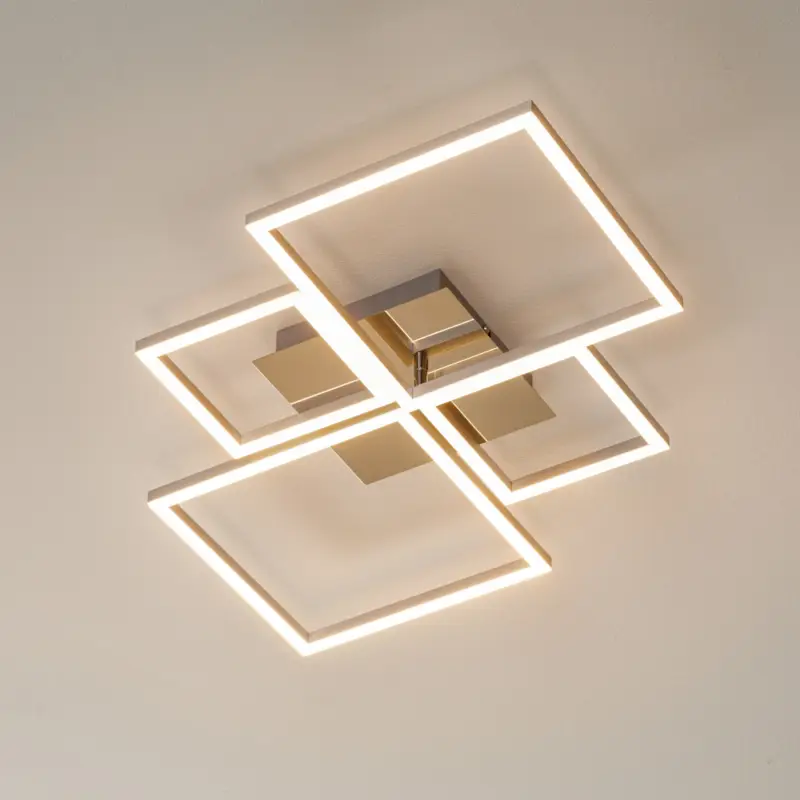 LED-taklampa med ram, dimbar via väggbrytare Kampanjpris
