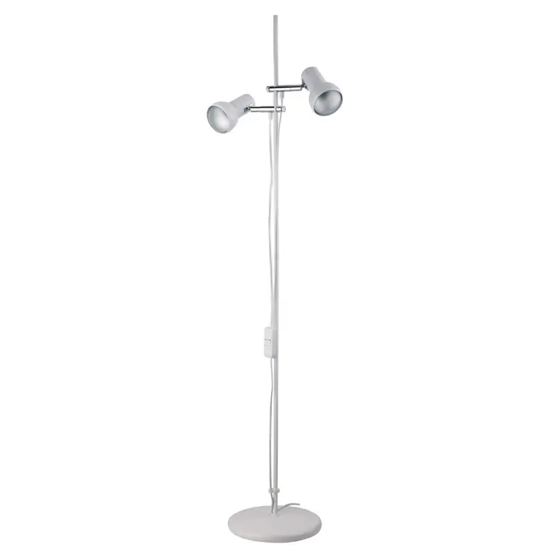 2 lampor golvlampa EIFEL, vit Sista chansen