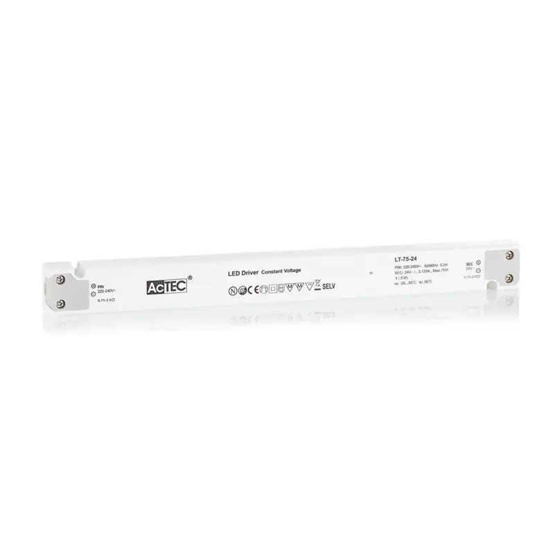 AcTEC LT LED-drivare CV 24V, 75W Begränsad tid