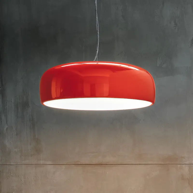Rabatter FLOS Smithfield S LED-hänglampa i rött