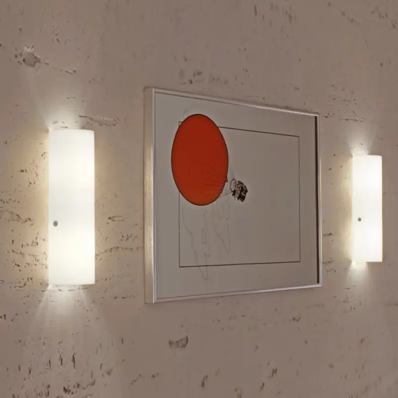 Casablanca Tubo vägglampa av glas Fynd