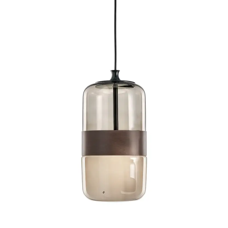 Kundfavorit Pendellampa Futura av Muranoglas, 23 cm