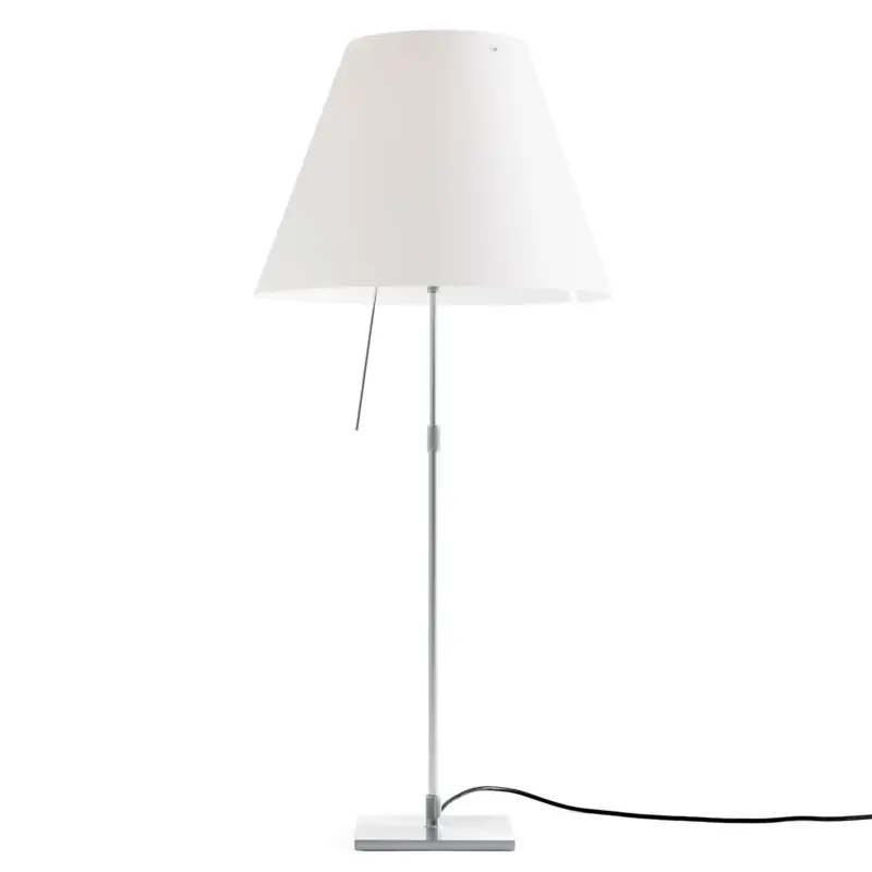 Luceplan Costanza bordslampa alu vit diffusor Billig