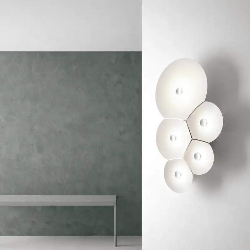 Erbjudande Luceplan Bulbullia LED-vägglampa med 5 lampor