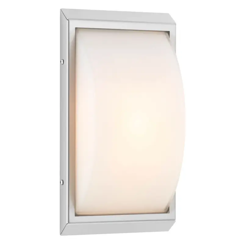 Beställ nu LED-utomhusvägglampa 052, stål, glas, rörelsevakt