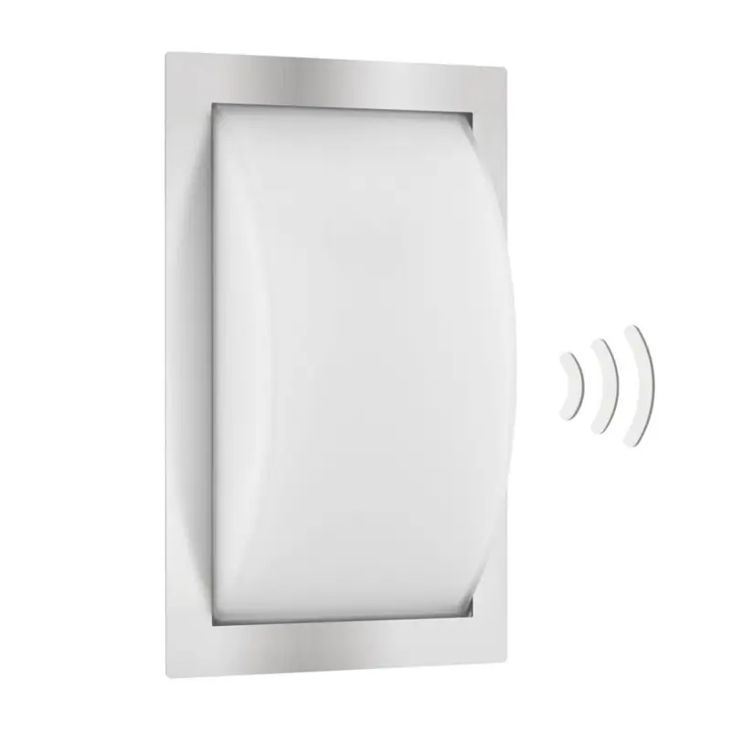 Bästa pris LED-utomhusvägglampa Ivett, stål, sensor
