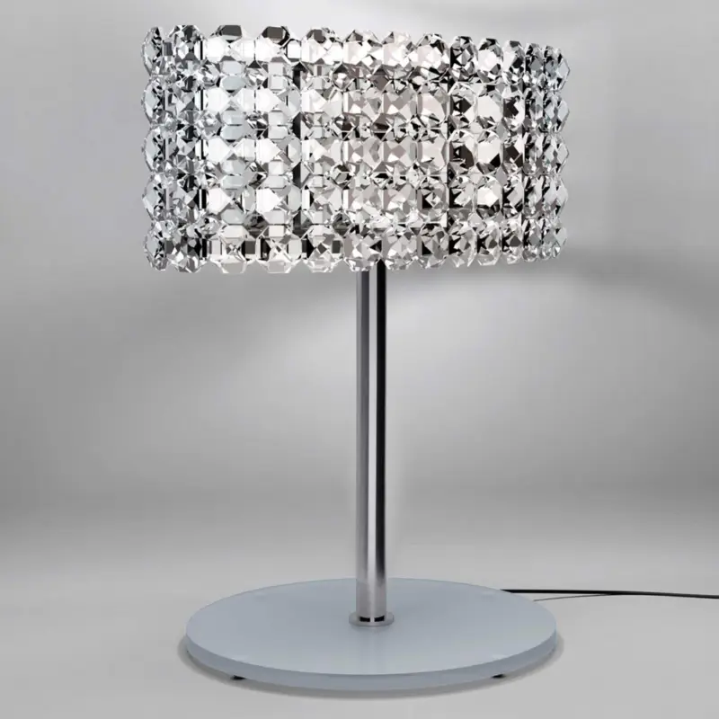Elegant kristallbordslampa BACCARAT transparent Begränsat antal