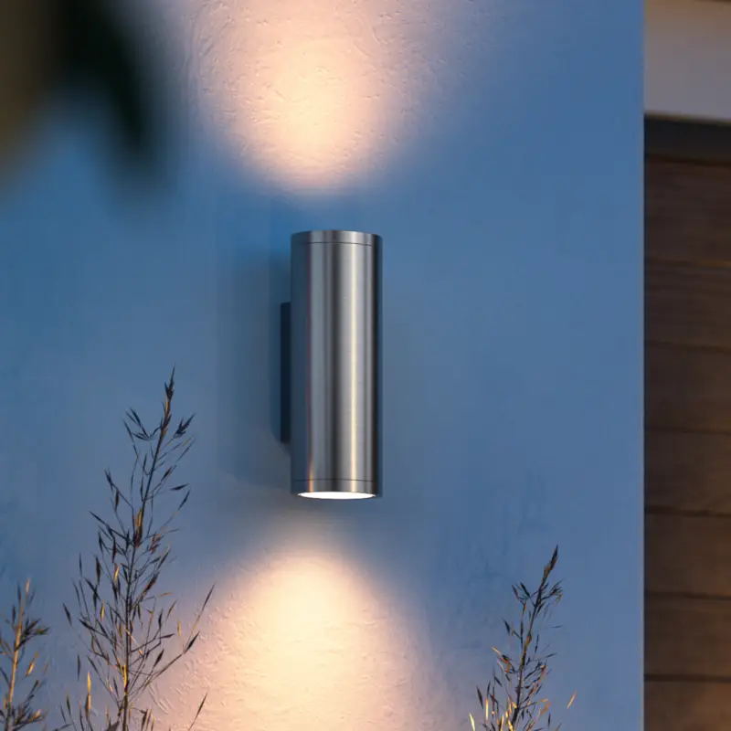 Philips Hue WACA Appear utomhusvägglampa stål I lager