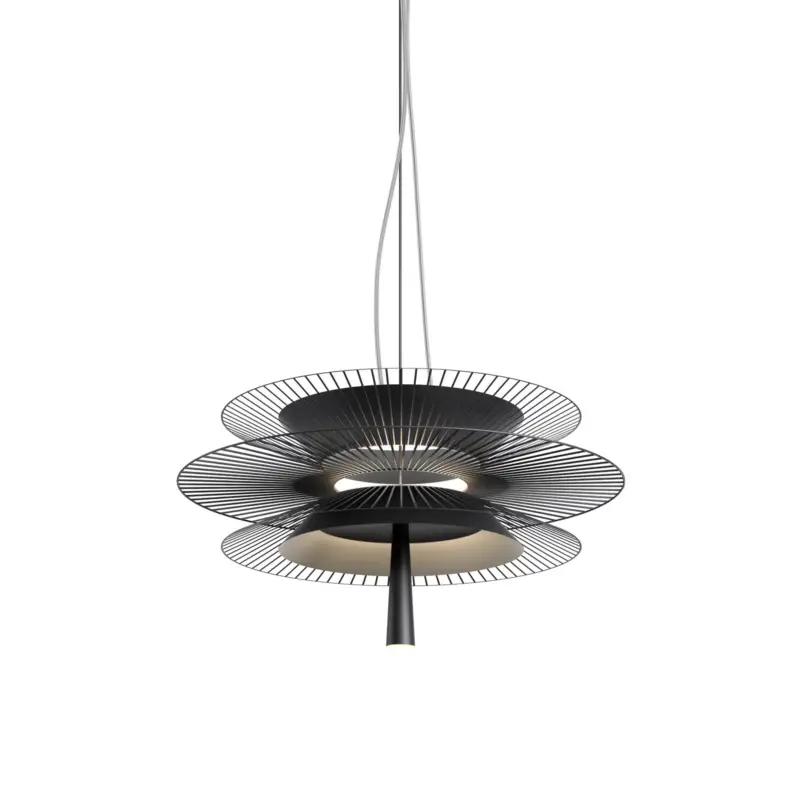 Forestier Gravity 2 hänglampa Ø68cm svart Trygg betalning
