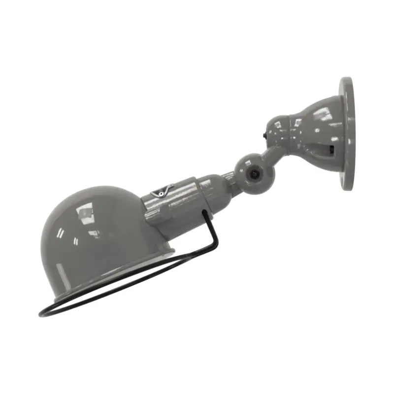 Jieldé vägglampa Signal i Mouse Grey Populärt val