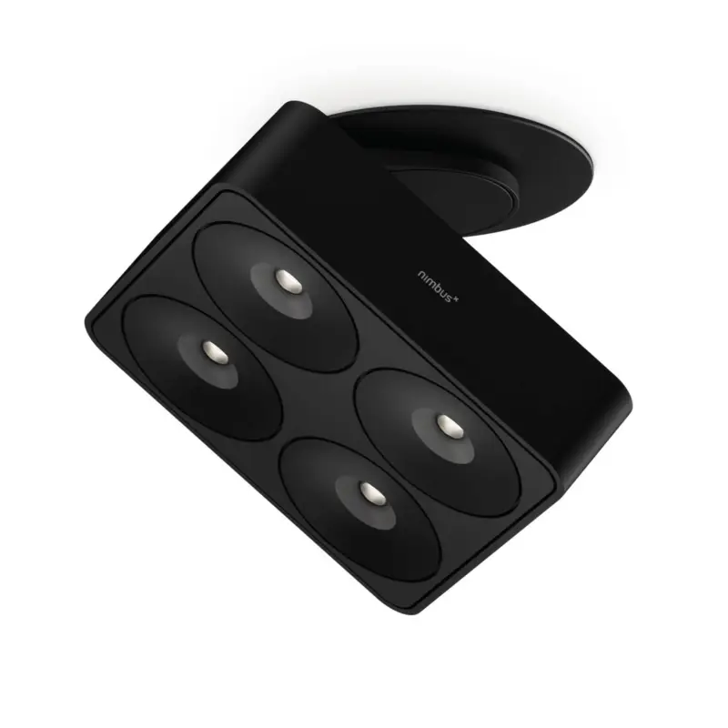 Nimbus Q Four TT lampa dimmer 40° 940 svart Sista chansen