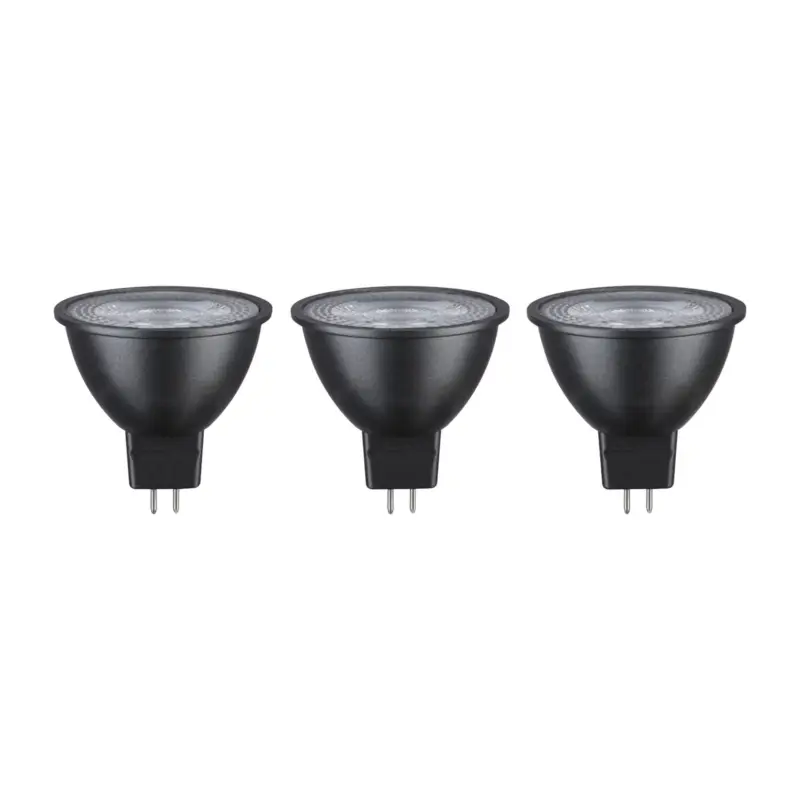 Rabatt Paulmann LED-reflektor GU5,3 6W 2 700 K 3 svart