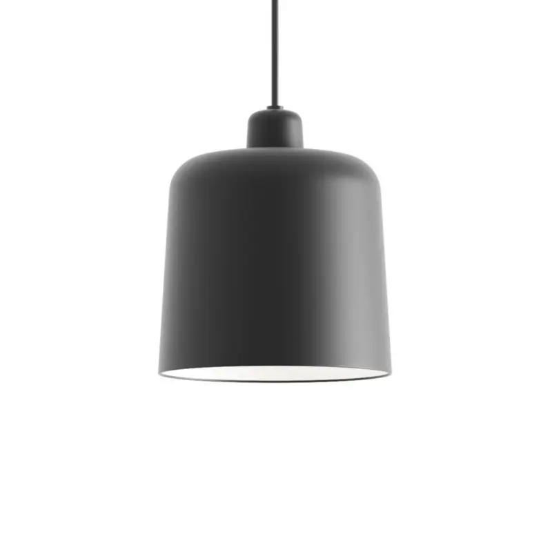 Endast idag Luceplan Zile pendellampa svart matt, Ø 20 cm