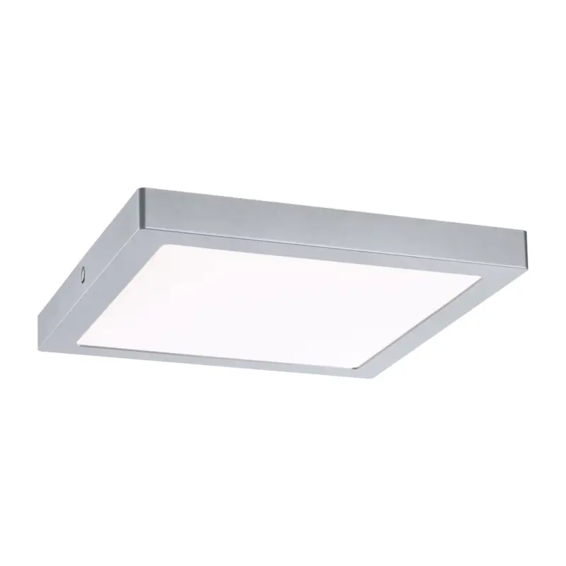 Extra rabatt Paulmann Abia LED-panel 4 000 K kantig 30cm krom