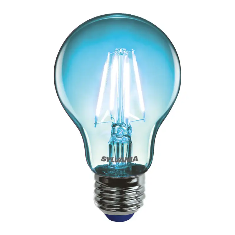 Kampanj Sylvania ToLEDo Retro LED-lampa E27 4,1W blå