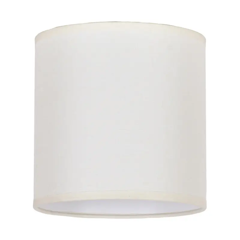 Populär Lampskärm Roller ecru bomull Ø15cm höjd 15cm