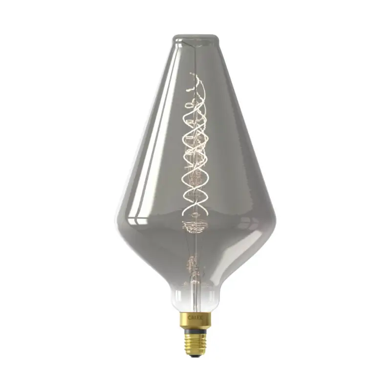 Bästa pris Calex Vienna LED-lampa E27 6W dim 1 800 K titan