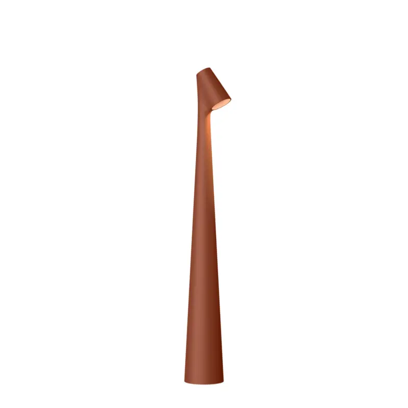 Vibia LED-bordslampa Africa, höjd 40 cm, terrakotta Endast denna vecka