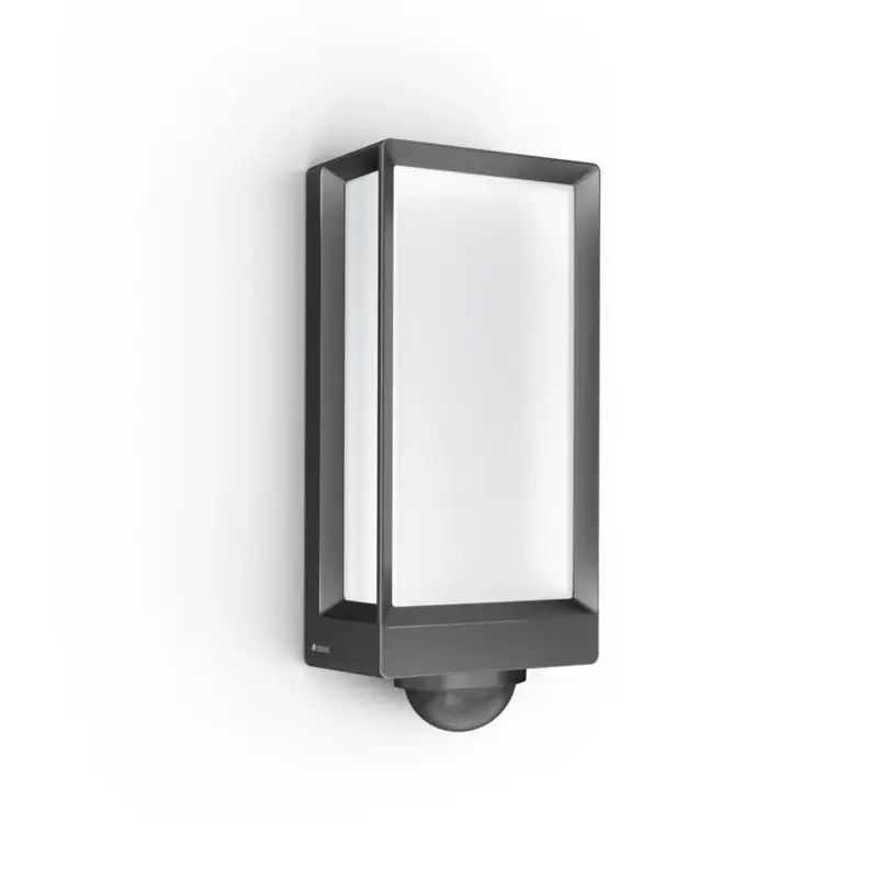Snabb leverans STEINEL Smart Sensor-utomhusvägglampa L42 SC antracit
