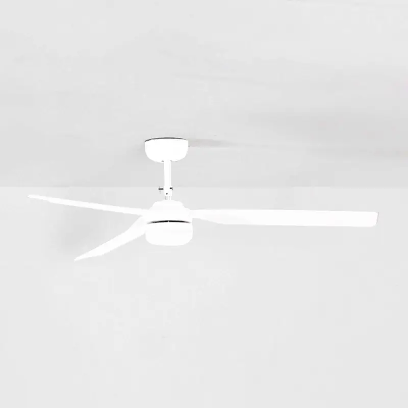Extra rabatt LED-takfläkt Punt M, vit, DC, tystgående, Ø 130 cm, CCT