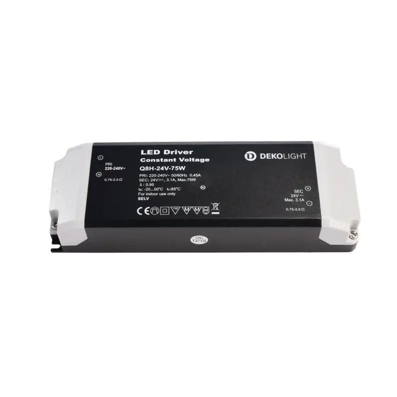 LED-drivare Basic, CV, Q8H-24-75W Erbjudandepris