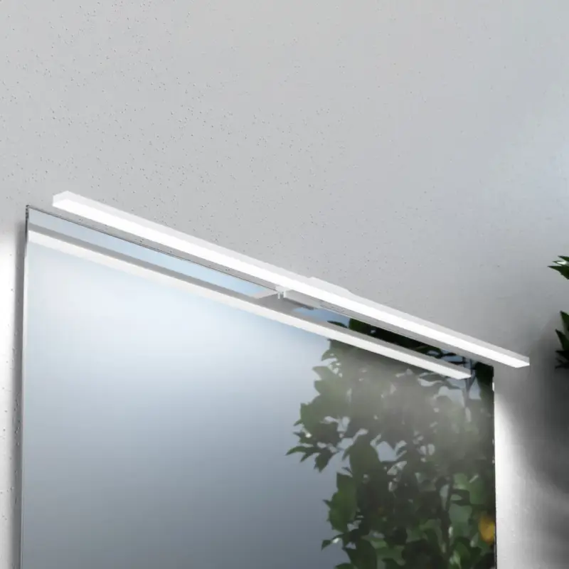 LED-spegellampa Triga, IP44, vit, 80cm, 4 000K Beställ idag