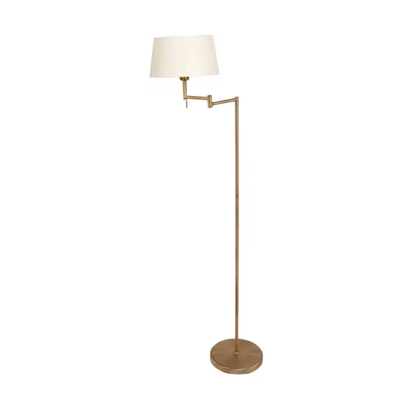 Bella golvlampa, svängbar, brons Kundfavorit