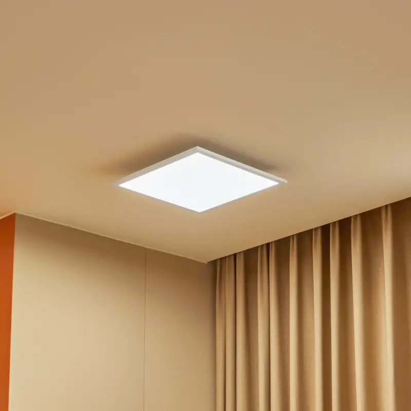 Lindby LED-panel Lamin, vit, 40 cm, CCT, dimbar, fjärrkontroll Rabatt
