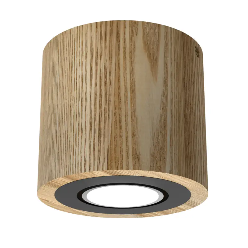 Envostar Ernest Downlight GU10 i trä, rund Beställ nu
