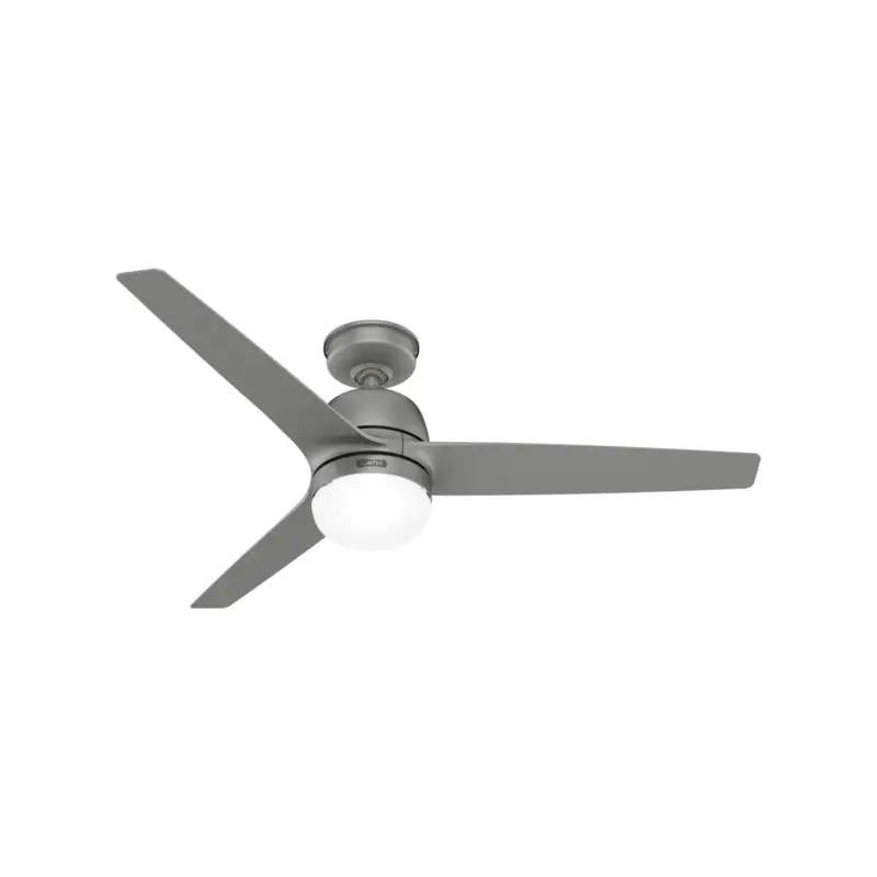 Hunter SeaWave takfläkt lampa IP44 silver Expressleverans