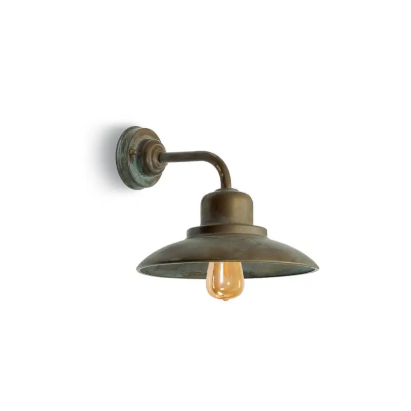Beställ nu Vägglampa Patio 1693 mässing antik